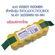 ROB หุ่นยนต์ดูดฝุ่น Nastima แบต iRobot 3600mAh Ni-Mh สำหรับ iRobot Roomba 500 600 700 800 Series พร้