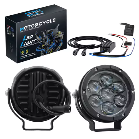 LED Work Light Spotlight Fog light Driving Lamp for BMW R1200GS R1250GS F800 F850 F900 Motorcycle SU