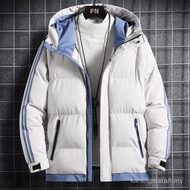 2022 Winter New Men's Cotton Jacket Fashion Loose Versatile Daily Couple Cotton Jacket Coat G2DP