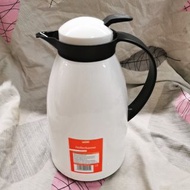 德國 熱水壺 保暖壺 暖水壺 白色 黑邊 保溫 Germany hot water kettle thermos warmer white color free