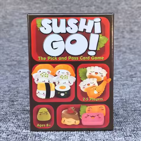 Sushi Go! Family Gathering Board Game - Fun Party Card Game in 1 Box Creative Holiday Gift Idea Card
