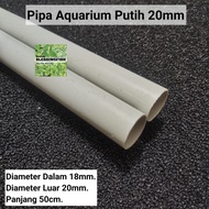 20mm White Pipe Aquarium Aquarium Water Pipe 20mm white Filter Pipe 20mm Aquarium Aquasape