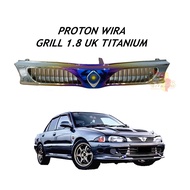 GRILL WIRA 1.8 UK SPEC TITANIUM SIAP LOGO / TITANIUM 1.8 UK / GRILL PROTON WIRA