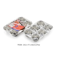 Aluminium Foil Muffin Pan #4cups#6cups#9cups