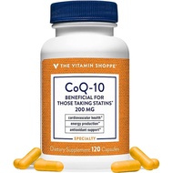 The Vitamin Shoppe Brand CoQ-10 200 MG Capsules, 120 Capsules