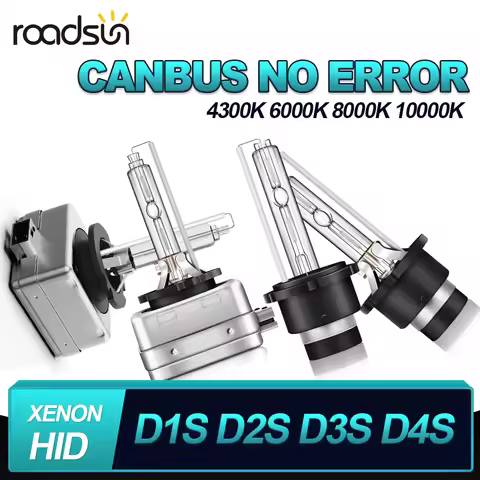 2Pcs D1S D2S D3S D4S Car HID Bulbs Xenon HID Headlight 4300K 6000K 8000K 10000K Canbus 35W Power Aut