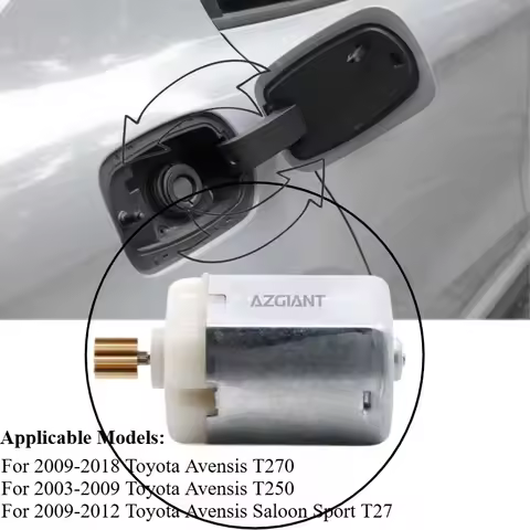 AZGIANT for Toyota Avensis T250/T270/Saloon Sport T27 Car Fuel Gas Tank Filler Door Cap Latch Actuat