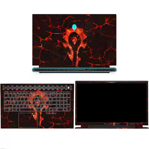 Laptop Skins for Alienware M16 R2 2024/X16 R1 2023/X17 R1 R2/X14 X15 R1 R2 Notebook Sticker for Alie