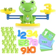 Balance Math Game Educational Toys STEM Learning Material Counting Toys - Fun Scale Balancing Toy Set for 3 + Years Old