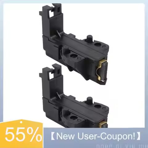 A60T Effortless 2Pcs Washing Machine Motor Carbon Brush For Whirlpool Hoover Candy Ceset