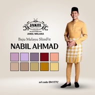 [ LATEST EDITION ] - Baju Melayu Nabil Ahmad -SLIM FIT- EXCLUSIVE - TRADITIONAL BAJU MELAYU  - By Ja