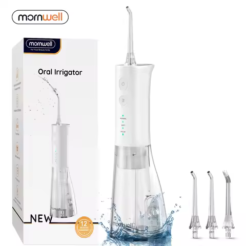 New Water Floss F29/D52 Portable Water Flosser USB Rechargeable Oral Water Jet Pick Flosser 4 Jet Ti