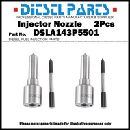 2Pcs Common Rail Fuel Injector Nozzle Tips 0433175501 DSLA143P5501 for IVECO EuroCargo DAF CF LF For