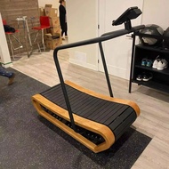 Mesin Larian Treadmill Komersial Berkualiti Cemerlang Gim Rumah Tiada Treadmill Melengkung Bermotor