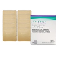 ConvaTec Duoderm Extra Thin CGF Dressing 1 box 10 pack (4 in. x 4 in. / 10cm x 10cm)