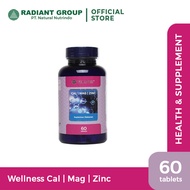 Wellness Cal/Mag/Zinc - 60 Tablets