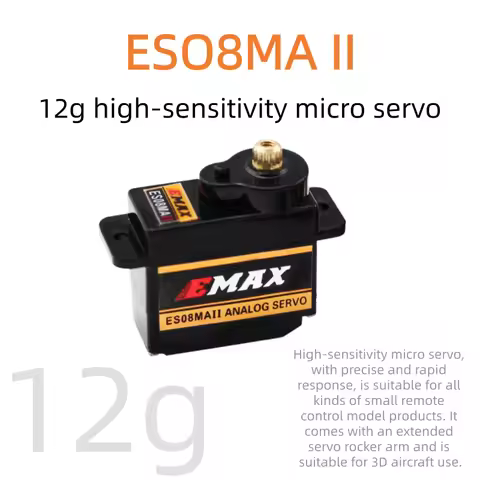 Popular EMAX model aircraft remote control aircraft 450 helicopter ES09MD metal digital swashplate s