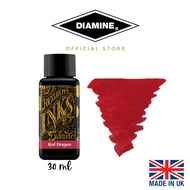 Diamine Fountain Pen 30ml Bottle Ink Red Dragon