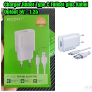 HP Robot rtk7s Type C 5v 1.2 Charger Robot Type C adapter and type C cable ChargerOriginal Full set 