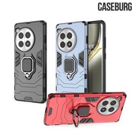 OnePlus Ace 3 Pro CASEBURG Hybrid R 磁貼指環扣 座枱支架 四邊全包手機殼 手機套 0025A