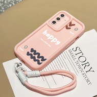 GANTUNGAN Casing hp for Samsung A17 4G A17 5G M17 5G F17 5G Case Wave pattern Tianyan Kesing HP Sili