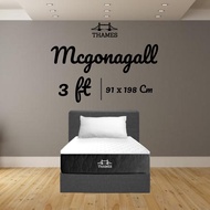 Thames ที่นอนยางพารา รุ่น Mcgonagall หนา 10 นิ้ว ยางพาราแท้ สัมผัสหนาแน่น นอนสบาย รองรับสรีระแ ลดอาก