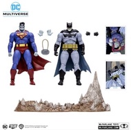 McFarlane 麥法蘭 DC Multiverse 超人 蝙蝠俠 Batman superman bizarro 人偶