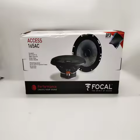 Free Shipping 1 Set Focal Access 165AC 16.5cm 6.5" 2-Way With Tweeters Car Coaxial Door Speakers Hi 