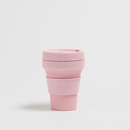 Stojo - 環保高耐熱矽膠摺疊杯12oz - 淡粉紅