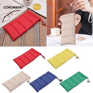 COMOWANR7 Glasses Box, Down Cotton Eye Wear Accessories Reading Eyewear , Glasses Pouch Soft Storage