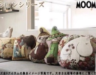 （亞美抱枕）姆明Moomin正美靠枕 棉麻提花绣花