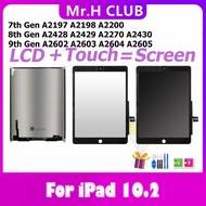 Tablet Display Screen Replacement For iPad Pro 10.2 2019 7th Gen A2197 A2200 8th 2020 A2270 A2430 9t