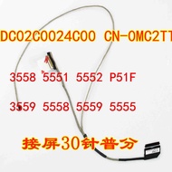 LCD Cable Screen DisplayPort Cable Replacement for Dell inspiron 5555 5558 5559 v3558 3559 0mc2tt dc