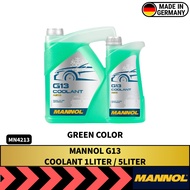 MANNOL G13 Radiator Coolant (1L/5L) (green color) (MADE IN GERMANY) MN4213
