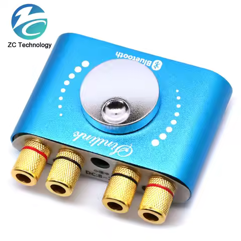 Sinilink Bluetooth 5.0 10W/15W/20W Stereo Power Amplifier Board Mobile Control APP 12V/24V High Powe