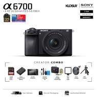 [READY STOCK] Sony a6700 Mirrorless Camera Body & 16-50mm & 18-135mm Kit | Sony MY Warranty)