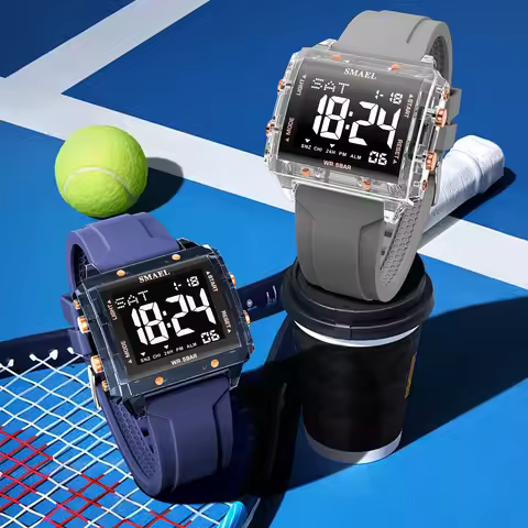 SMAEL Brand 8128 Waterproof Dropshipping Watch Alarm Clock Luminous Young Fashion business Quartz Sp