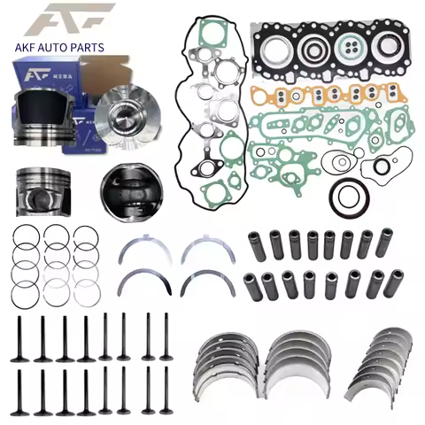 AKF 1KD-FTV Overhaul Kit Engine Parts Repair Kit for TOYOTA HILUX LAND CRUISER PRADO 1kd Engine Part