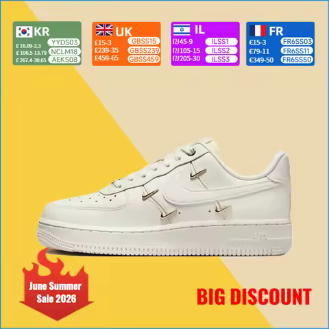 Nike Air Force 1 Low Unisex Sneakers - Iconic Style, Cushioned Comfort & Durable for Everyday Wear F