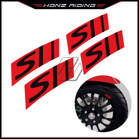 For Vespa GTS 125 250 300 Super Wheel Decal Rim Reflective Sticker