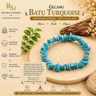 RJ Handmade Turquoise Chips Bracelet | Code: BC06