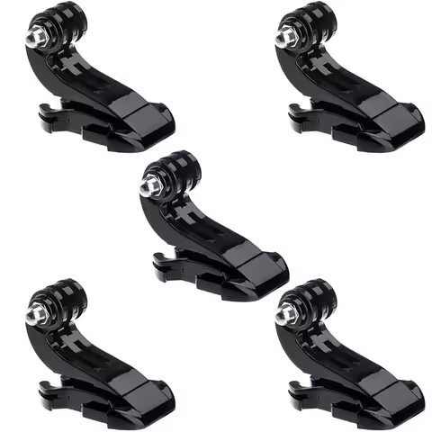 Quick Release J-Hook Buckle Mount 3-Prong J Hook Clip Adapter for GoPro Hero DJI Insta360 SJCAM AKAS