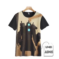 SKIBIDI TOILET VS CAMERAMAN Shirt 3D Game T-ShirtTITAN LP3D-A346 Fashion