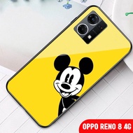 Softcase Glass Kaca OPPO RENO 8 4G - Casing Hp OPPO RENO 8 4G - C04 - Pelindung hp OPPO RENO 8 4G - Case Handphone OPPO RENO 8 4G - Casing Handphone OPPO RENO 8 4G - Softcase oppo RENO 8 4G - Silikon handphone OPPO RENO 8 4G.