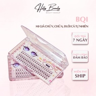 BQI A-Line V-Line False Eyelashes, BQI Korean Style Natural Fishtail Eyelashes