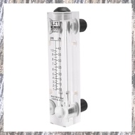 [Z F L U] Black Adjustable Knob 0.1-1 GPM Panel Type Water  Meter -15