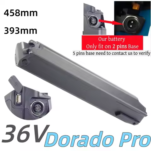 Reention Dorado PRO Ebike Battery 36V 11.6Ah 10.4Ah 12Ah 14Ah 13Ah 14.5Ah 15Ah 16Ah 17.5Ah For Reent
