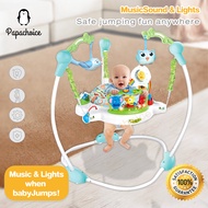 Papachoice jumper chair เก้าอี้กระโดดเสริมทักษะพร้อมของเล่น มีไฟมีเสียง ปรับระดับความสูงได้ถึง 3 ระ