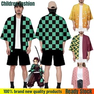 Demon Slayer Cosplay Costumes Halloween Haori Coat Cardigans Cloaks Adult Shinobu Nezuko Tanjirou Co