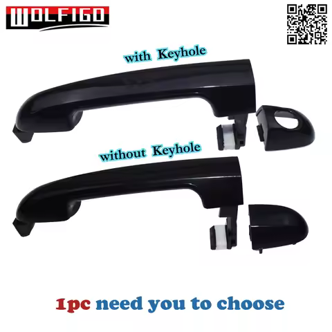 Exterior Outside Door Handle W/O or W/ Keyhole 1PC For Hyundai I30 FD Elantra 2007 2008 2009 2010 20